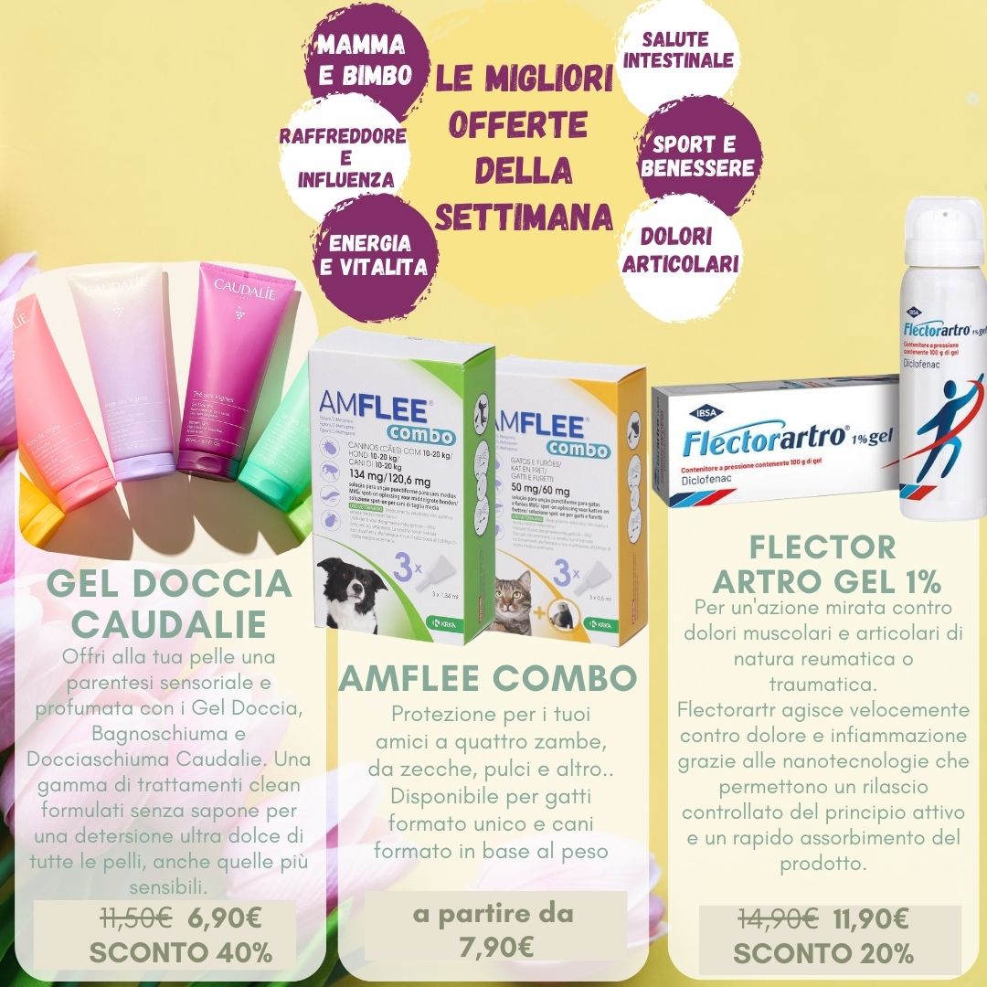 OFFERTE DELLA SETTIMANA, OFFERTE FARMACIA, OFFERTE FARMACIA FIORENTINI, PROMOZIONI DELLA SETTIMANA, PROMOZIONI FARMACIA SCANDIANO, PROMOZIONI SCANDIANO, 1+1, 3X2, SCONTI, OFFERTE