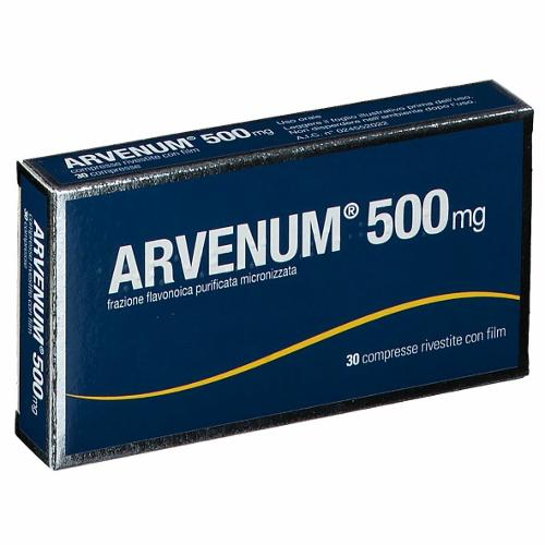 ARVENUM 500*30CPR RIV 500MG