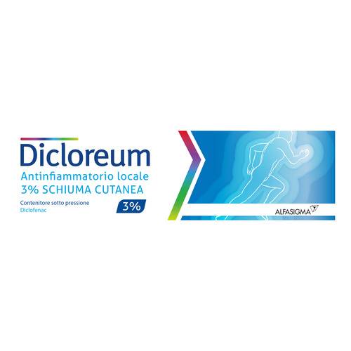 DICLOREUM ANTINFIAMMATORIO LOCALE SCHIUMA 3% 50G