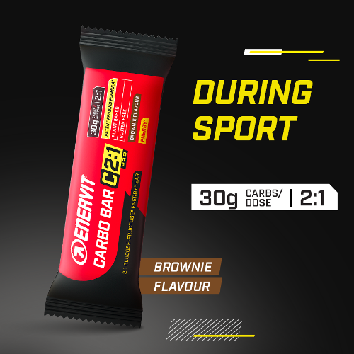 ENERVIT C2:1 CARBO BAR BROWNIE 50G