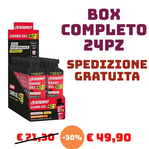 ENERVIT C2:1 CARBO GEL ARANCIA BOX 24PZ