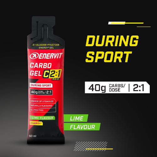 ENERVIT C2:1 CARBO GEL LIME 60ML