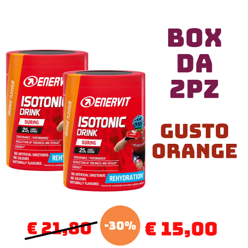 ENERVIT ISOTONIC 420G ARANCIA 2PZ