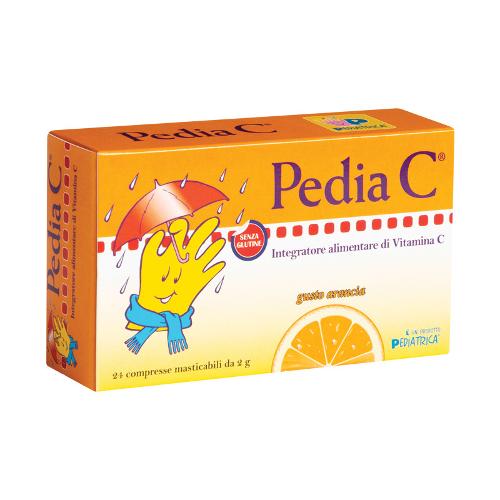 PEDIA C ARANCIA 24CPR MASTIC